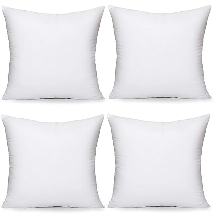 Amazon Com Moonrest Pack Of 4 Synthetic Down Pillow Insert