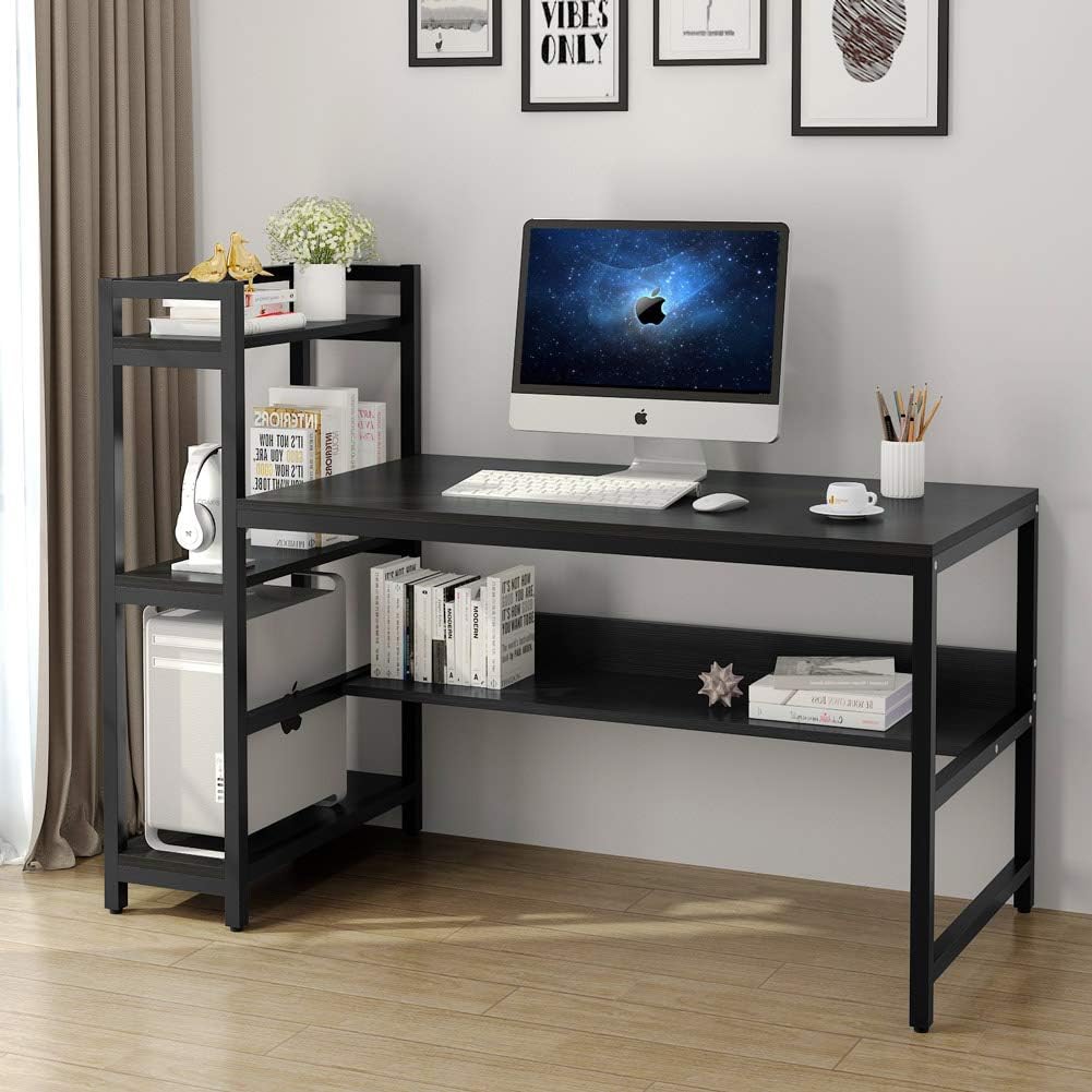 Best Black Writing Desk With Storage