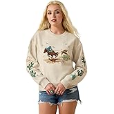 ARIAT womens Riata Sweatshirt