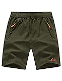 TBMPOY Men's 7" Hiking Running Shorts with Pockets