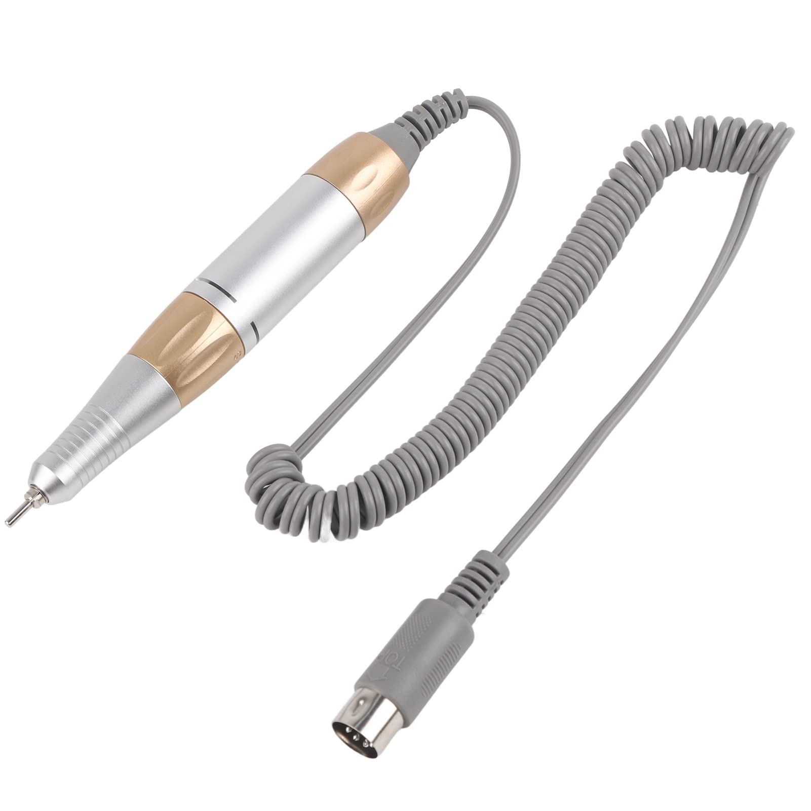 35000RPM Electric Nail Drill Pen, Nail Drill Replacement Handle Handpiece, Manicure Pedicure Machine Polish Tool for Acrylic Nails, Low Noise Nail Art Tool for Salon and Home Use