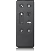 Replacement Remote Control for Bose TV Speaker/Bose Solo Soundbar Series II | Precise 40ft control, 0.2s quick response. Fits Bose TV Speaker, Solo 5/10/15 &amp; Series II. No setup. Batteries not included.