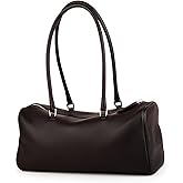 DONNAIN Premium Full-Grained Leather Handbag, Hobo Bags and Top Handle Barrel Bags Purses for Women