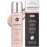 Jerome Alexander MagicMinerals AirBrush Foundation, Spray Makeup with Skincare Active Ingredients, Ultra-Light, Buildable, Full Coverage Formula (Fair)