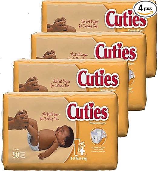 cuties diapers size 1 price