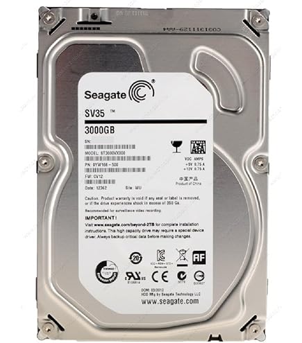 Amazon.com: Seagate SV35 3TB 7200RPM SATA 6-Gb/s 64MB Cache 3.5