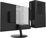 MSI PRO DP21 MFF Desktop i5-12400 8GB RAM 500GB SSD WiFi 6 Win 11 Pro Black view 2