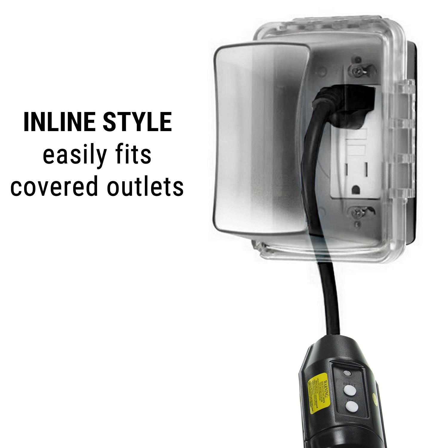 Gfci Cord Replacement For Hot Tub Spa Pool 120v 15a Inline Style