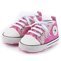 KKIIDDSS Unisex Baby Girls Boys Canvas High-top