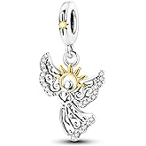 NUJIFFY 925 Sterling Silver Charms Beads for Bracelets Necklaces Dangle Pendants Women Bead Charms Jewelry Birthday Gift