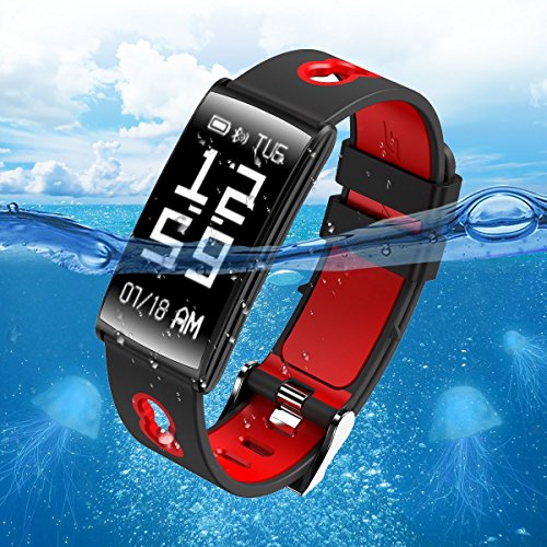 Fitness Tracker Bracelet With Wrist Based Heart Rate Blood Pressure Monitor Bluetooth Call Remind Remote IP68 Waterproof Smart Watch Wireless Pedometer Band Sleep Monitor For Android iOS Phone