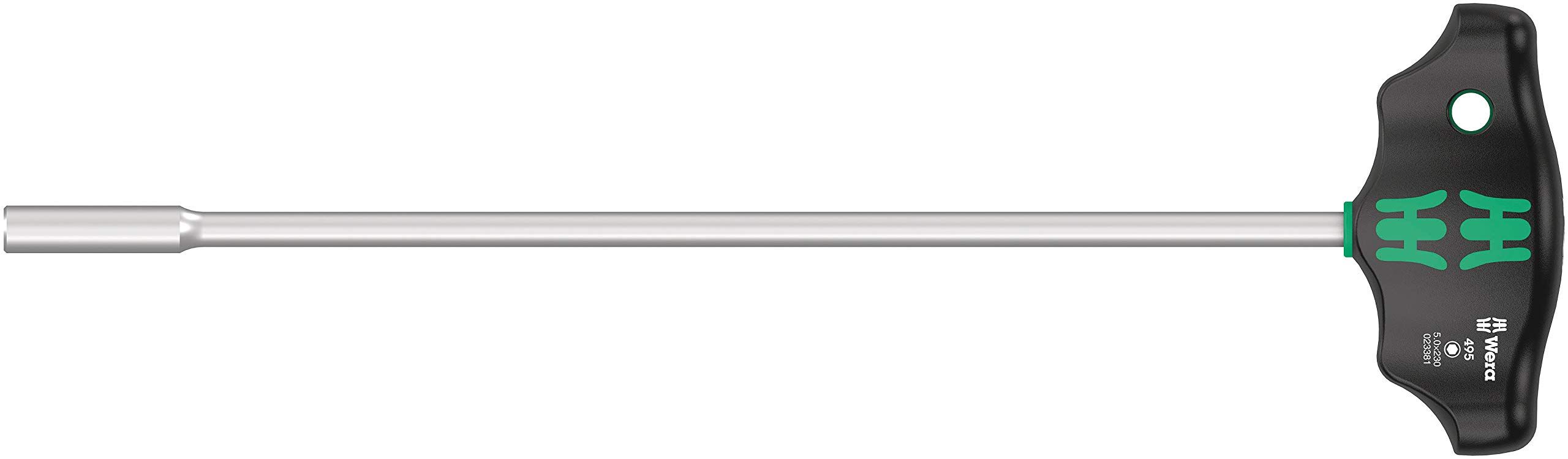 Wera 05023381001 495 T-Handle Socket Wrench Screwdrivers 5 x 230 mm