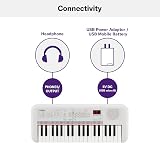 Yamaha Remie PSS-E30 Portable Mini Keyboard White 47 Voices 74 Effects view 9