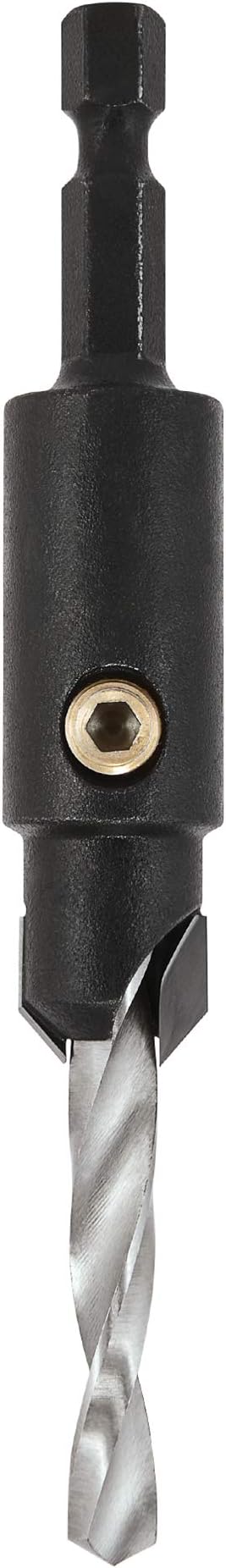 Trend Snappy 12.7mm TCT Countersink with 6mm HSS Drill, Adjustable Length