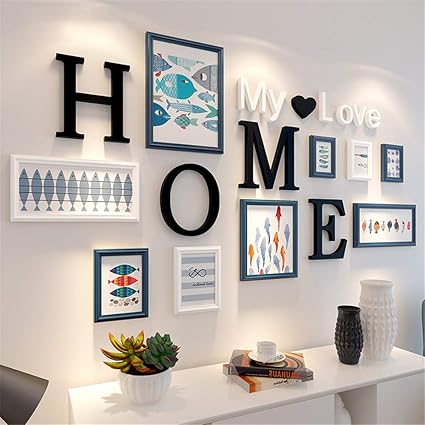 Creative Solid Wood Photo Wall Black White Photo Picture Frame Collage Modern Simple Large Multi Photo Frames Wall Set 9 Frames For Home Office Bedroom Etc Covers 1 53m X 0 85m Amazon Co Uk Creative Solid Wood Photo Wall Black White Photo Picture Frame Collage Modern Simple Large Multi Photo Frames Wall Set 9 Frames For Home Office Bedroom Etc Covers 1 53m X 0 85m Amazon Co Uk