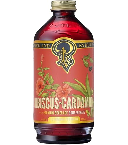 Amazon.com: Portland Syrups Pomegranate Cherry Syrup – Craft