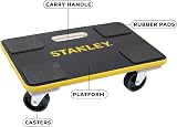 Stanley Moving Dolly 200kg SXWTD-MS572 45x30cm 76mm wheels view 5