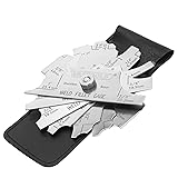 VASTOOLS Fillet Weld Gauge,Stainless Steel