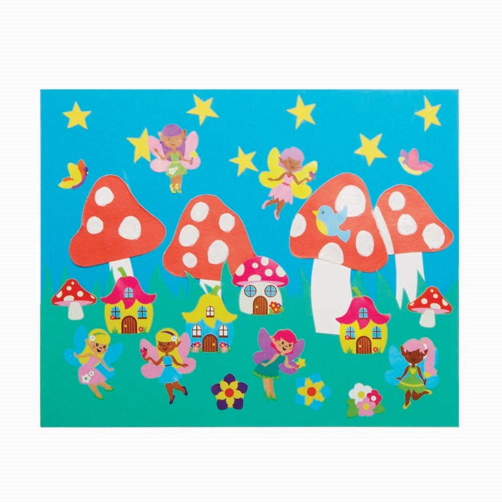 Baker Ross AX926 Fairy Sticker Rolls, Pack of 600, Kids Stickers, Ideal for Children's Arts and Crafts Projects - Image 3