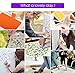 Craft Ink Pad Washable,15 Colors Ink Pads for Rubber Stamps ,DIY Scrapbooking and Card Making (15 pack)