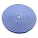 Saisn Reusable Fastening Tape Cable Ties 3/4-Inch Double Side Hook Roll (25 Yard, Blue)