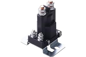 JINGKE 80-Amp Relay 12V Amp Relay Battery Isolator Great for Car, Boat, RV, and Motorcycle