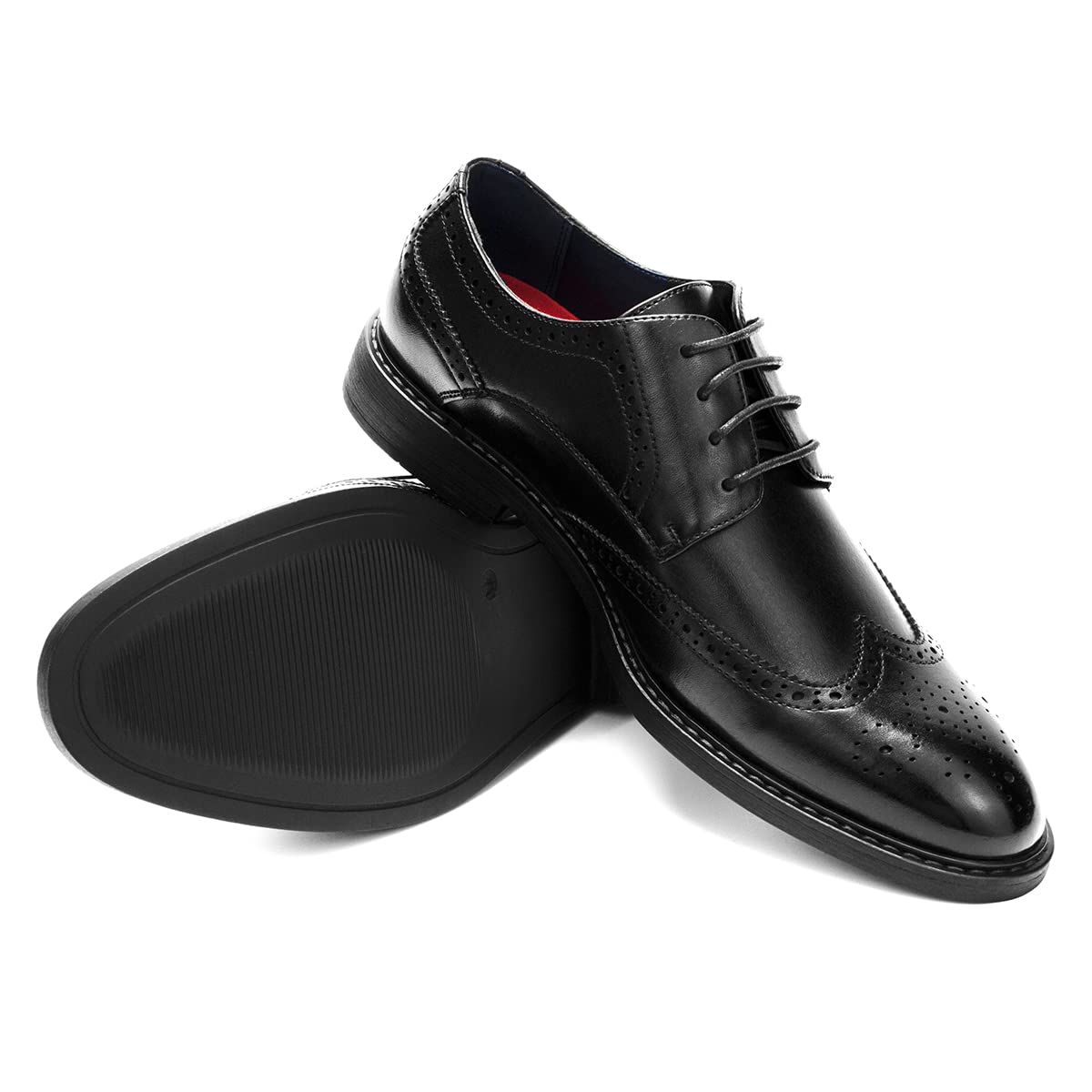 Temeshu Men's Dress Shoes Casual Oxford Shoes Business Formal Shoes