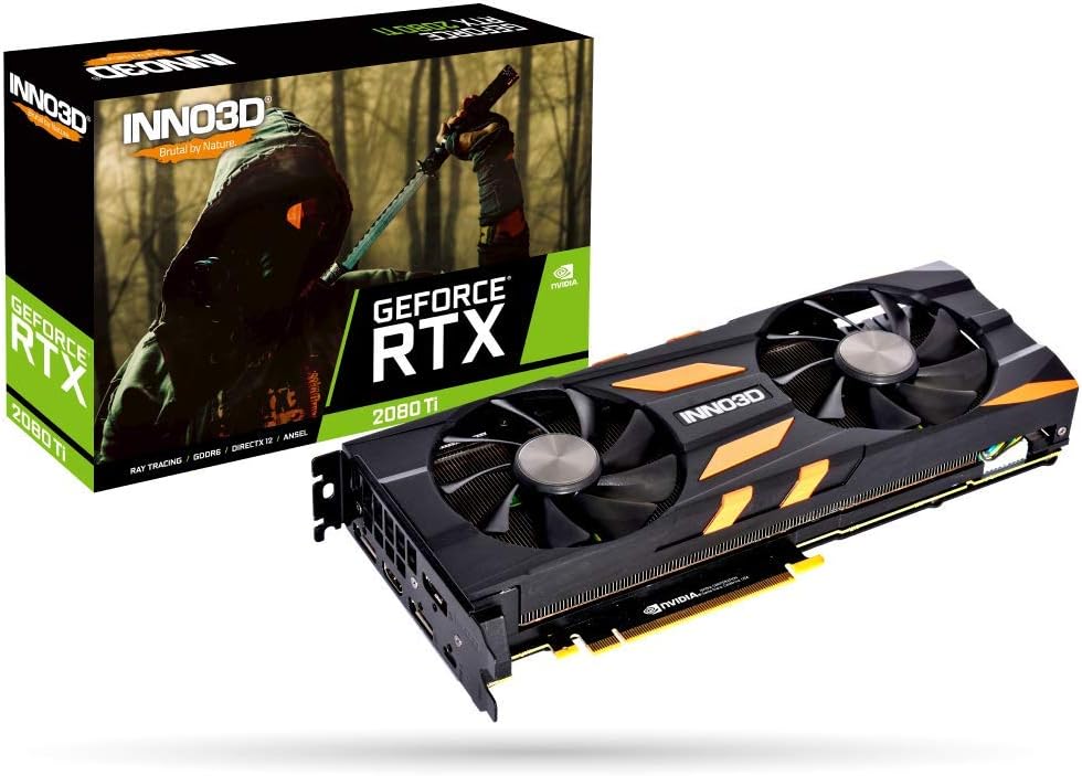 Inno3D RTX 2080 Ti X2 OC 11GB Twin X2 OC PCI Express Graphic Card