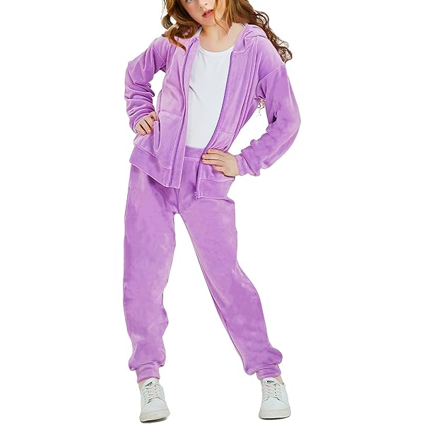 Hfyihgf Velvet Piece Outfits For Women Velour Tracksuits