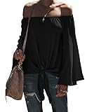 Women Fall Tops Long Sleeve Chiffon Off Shoulder