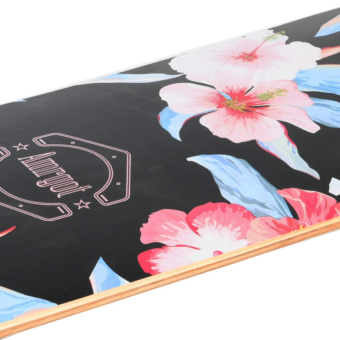 Amrgot 42 inches Complete Longborads Drop Through Deck Concave Cruise Professional Longboards