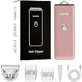 Grimgrow Dog Cat Home Hair Waterproof Clipper Portable Electric USB Rechargeable Pet Grooming Tools Low Noise Shaver Cordless Trimmer for Small and Large Pets