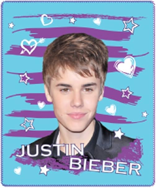Amazon Com Justin Bieber Throw Blanket Throw Fleece Blanket Home Kitchen