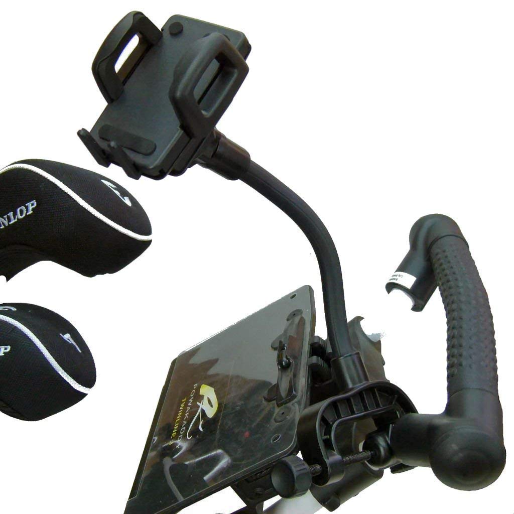 BuyBits Flexi Arm Clamp Golf Trolley Mount for Garmin Approach G7 & G8