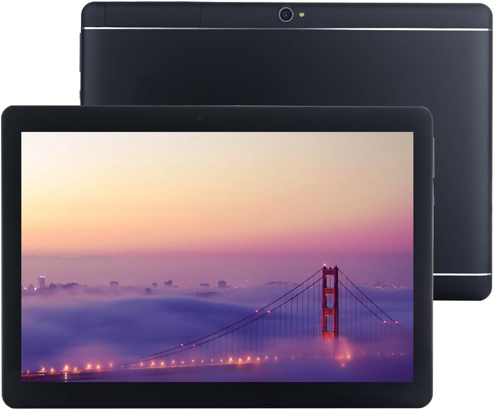 FONXA Tablet 10 inch Android 5.1 with Protect Case, 2GB Ram 32GB Storage Fonxa Dual SIM 3G Phone Tablet PC Metal Shell Design Black