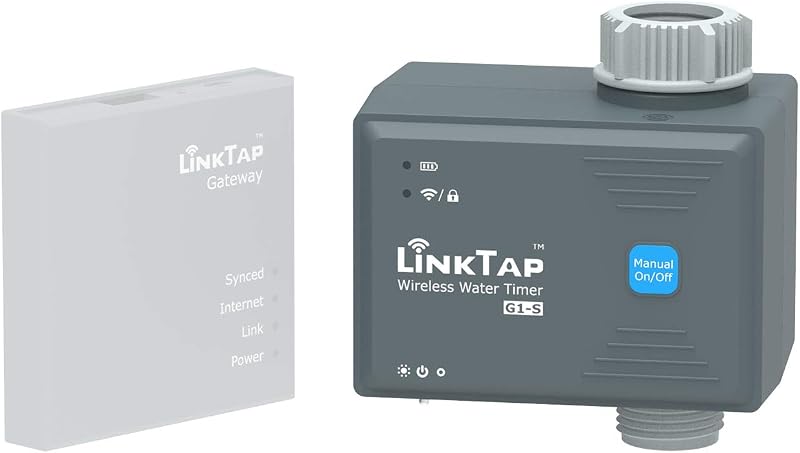 LinkTap G1S Wireless Water Timer Smart Irrigation Controller