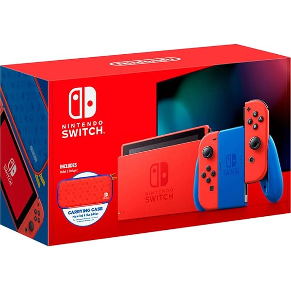 Amazon.com: Nintendo Switch - Mario Red & Blue Edition - Switch