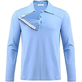 Deyeek Unisex Chemo Shirts for Port Access Post Shoulder Surgery Recovery Shirt Long Sleeve Tear Away Adaptive Chemo Clothing