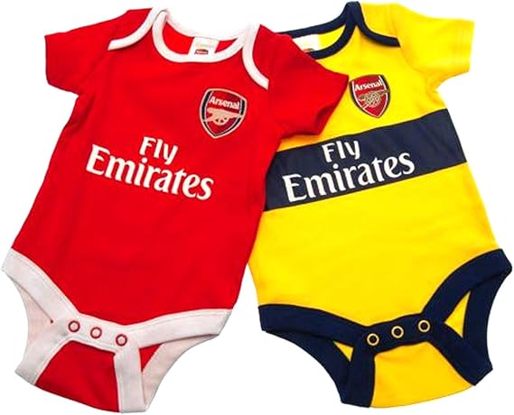 arsenal baby romper