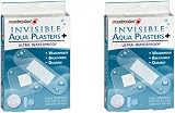 Masterplast Invisible Aqua Plasters 2 Pack 48 Total Bandages