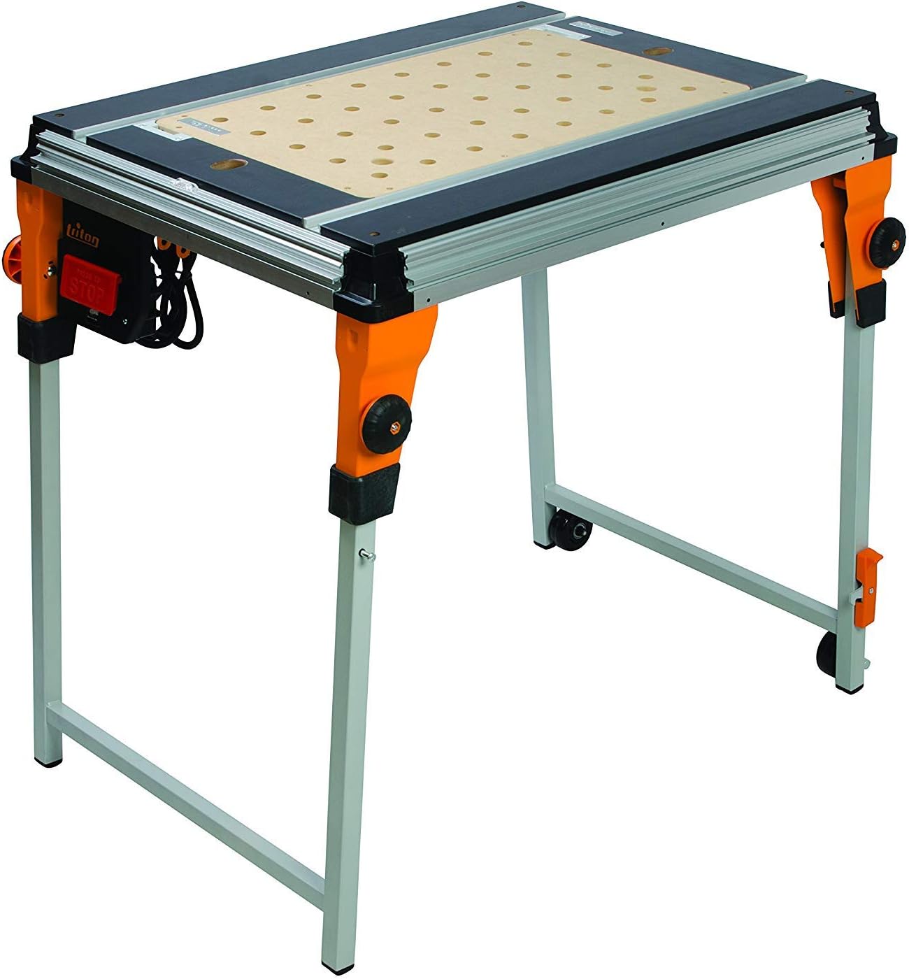 Triton TWX7 Workcentre System 7-Piece Portable Workbench Bundle – Folding Workbench Work Station with Router Accessories