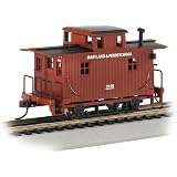 Bachmann Bobber Caboose – HO-Maßstab Modellbahn-Waggon, Detailreich, Mit Metallrädern & E-Z Mate Kupplung
