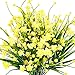 Hicarer 6 Pieces Artificial Fake Flowers Decor Faux Yellow Daffodils Artificial Plants for Home Garden Decorations