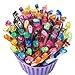 CLEARANCE Gel Pens 60 Value Pack, 40% More Ink than Other Sets, Top Quality Coloring Pens for Adult Coloring Books, 47 Unique Colors, Best Gift - Includes Glitter, Neon, Pastel, Flouro & Metallic