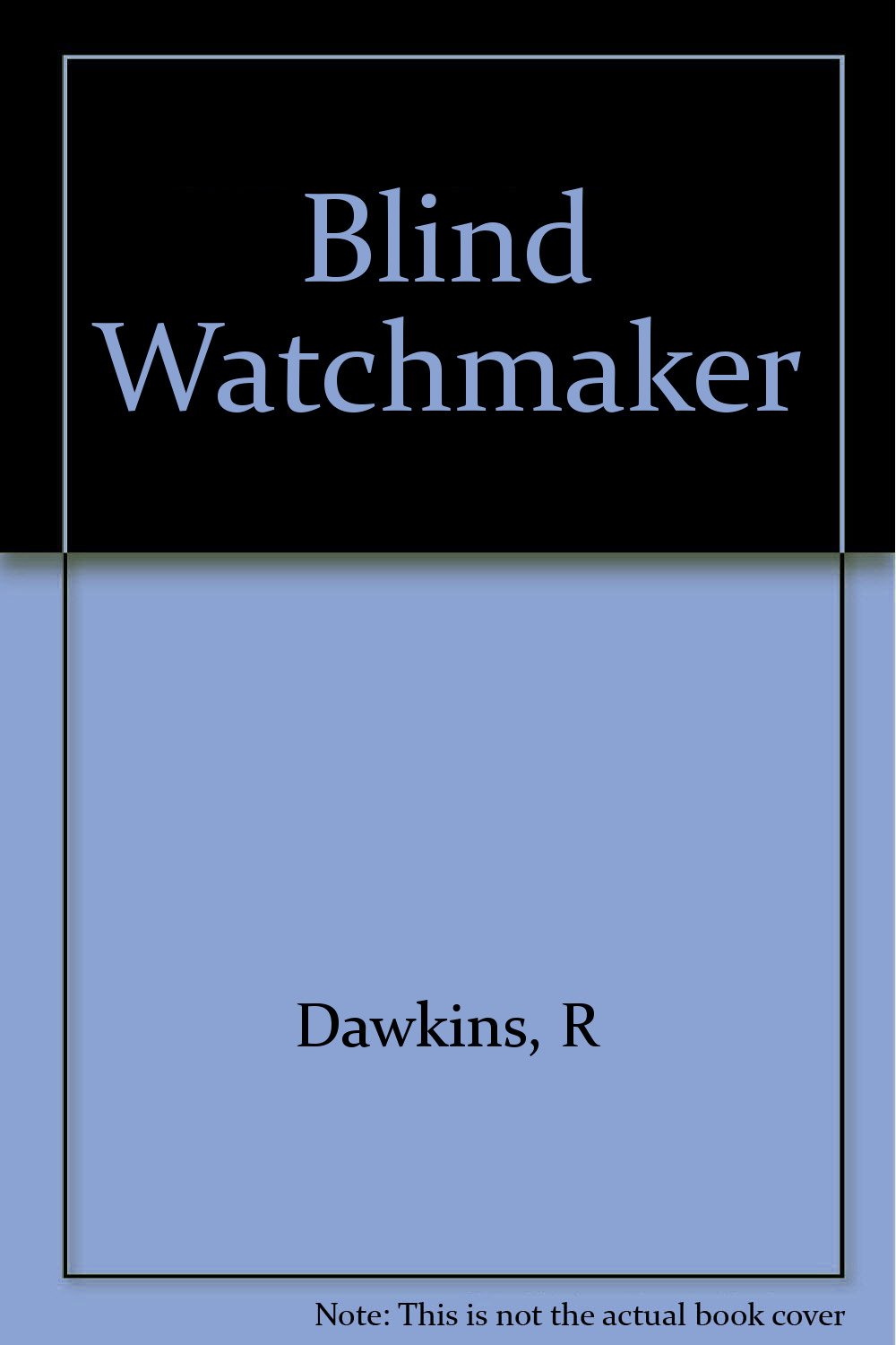 the blind watchmaker