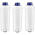 OH DLSC002 Replacement Water Filter Compatible with DeLonghi Automatic Espresso Coffeemaker Bean to Cup 3-Pack Filtre à eau