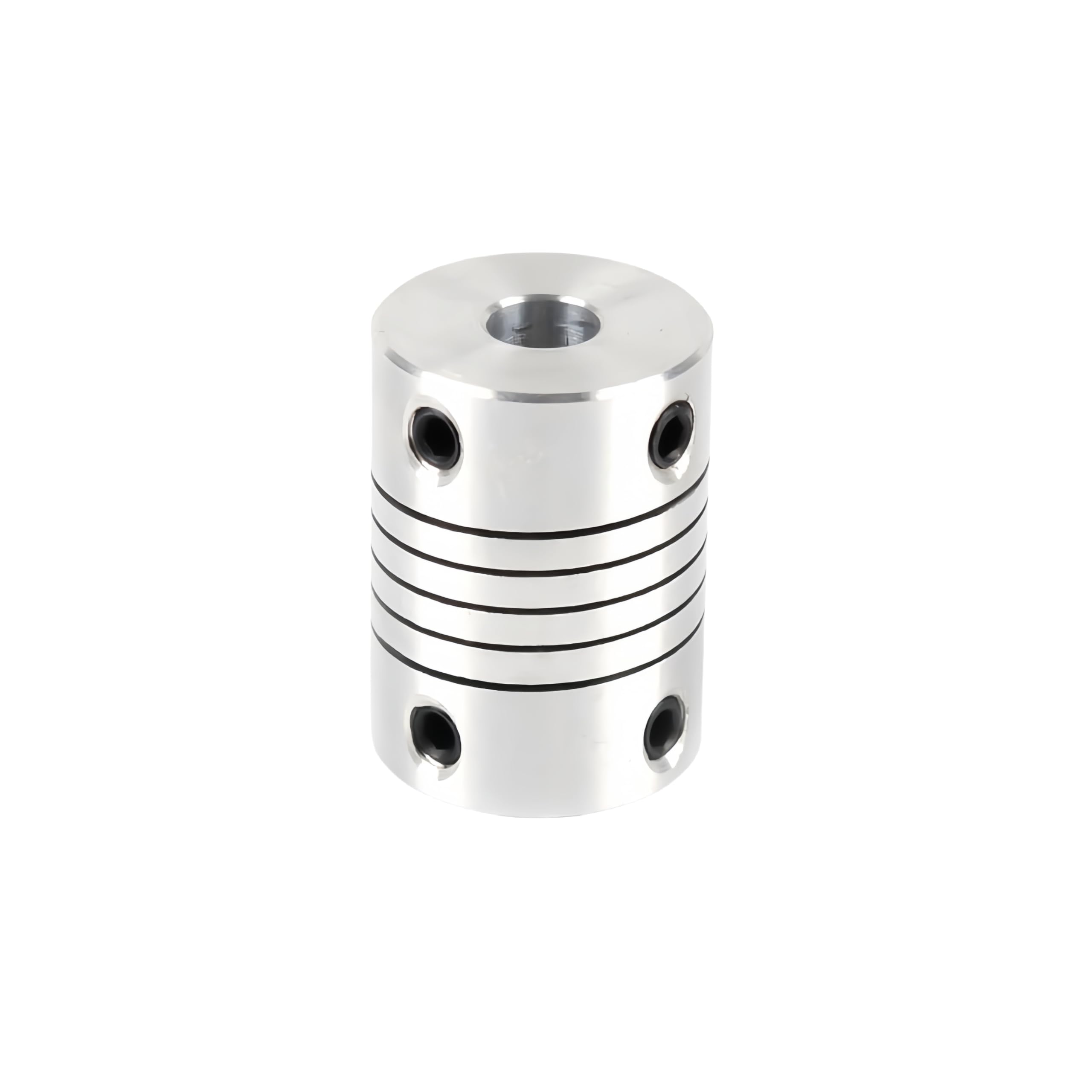 Flexible Coupling 10mmx10mm Aluminum Alloy Shaft Coupler Motor Connector Joint D19xL25