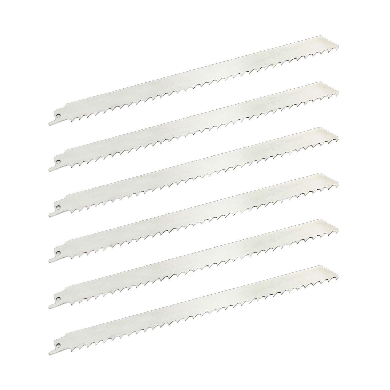 YaFex 6pcs 12 Inch Unpainted Reciprocating Saw Blade Cut Bones, Frozen