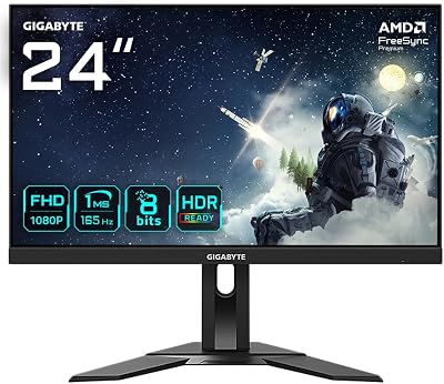 Gigabyte G24F 2 24 inch FHD 165Hz 1ms Gaming Monitor AMD FreeSync HDR Ready