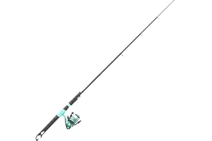 Zebco Rambler Fishing Reel and Rod Combo, Durable Fiberglass Rod with Built-in Carabiner, Patented No-Tangle Reel, Pre-Spooled with 8-Pound Zebco Fishing Line